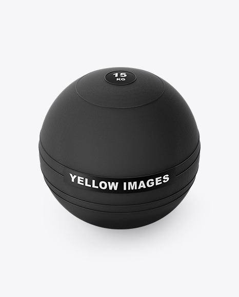 Download Slam Ball Mockup Half Side View In Object Mockups On Yellow Images Object Mockups