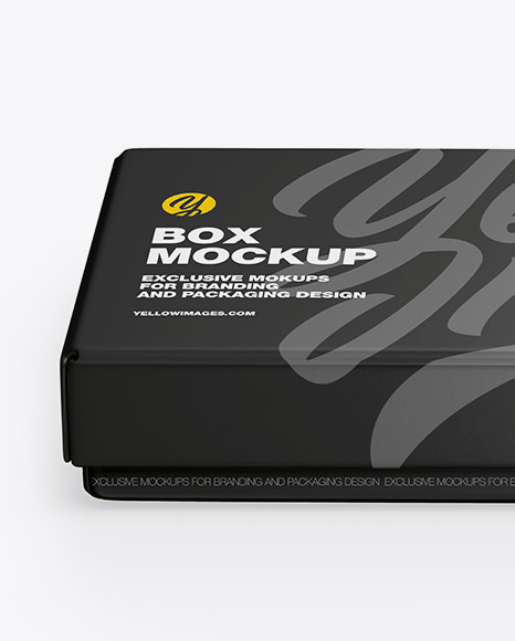 Download Matte Gift Box Mockup In Box Mockups On Yellow Images Object Mockups Yellowimages Mockups