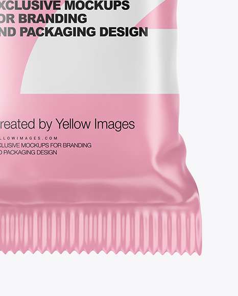 Matte Snack Bar Mockup PSD #6