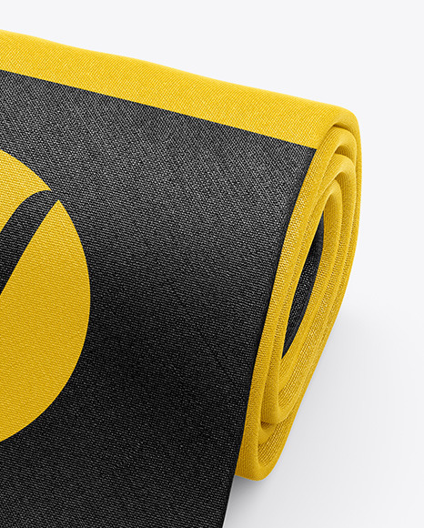 Download Fan Scarf Mockup In Apparel Mockups On Yellow Images Object Mockups