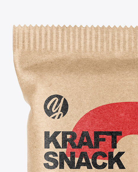 Kraft Snack Bar Mockup PSD #2