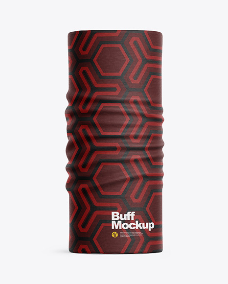 Download Buff Mockup in Apparel Mockups on Yellow Images Object Mockups