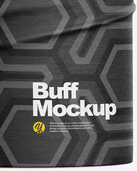 Download Buff Mockup In Apparel Mockups On Yellow Images Object Mockups