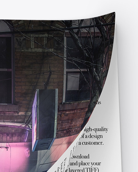 Magazine Mockup PSD #1