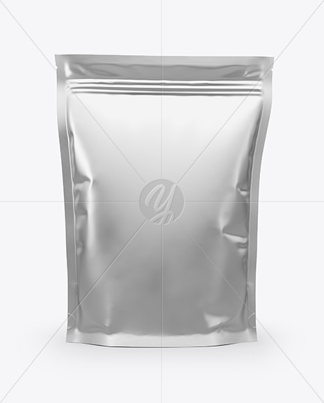 Download Matte Metallic Stand Up Pouch Mockup In Pouch Mockups On Yellow Images Object Mockups