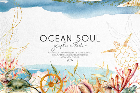 Ocean soul. Graphic collection