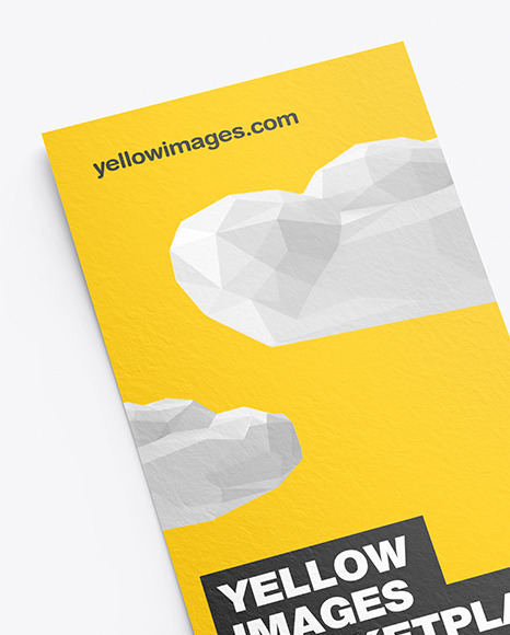 Download Textured Flyer Mockup In Stationery Mockups On Yellow Images Object Mockups Yellowimages Mockups