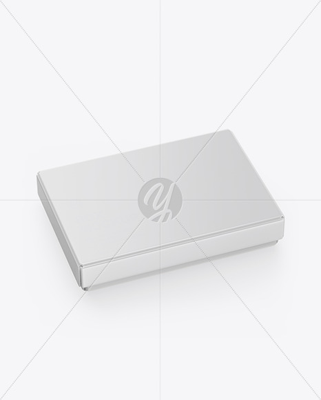 Matte Gift Box Mockup PSD #1