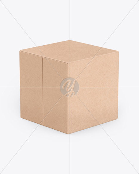 Download Kraft Box Mockup In Box Mockups On Yellow Images Object Mockups Yellowimages Mockups