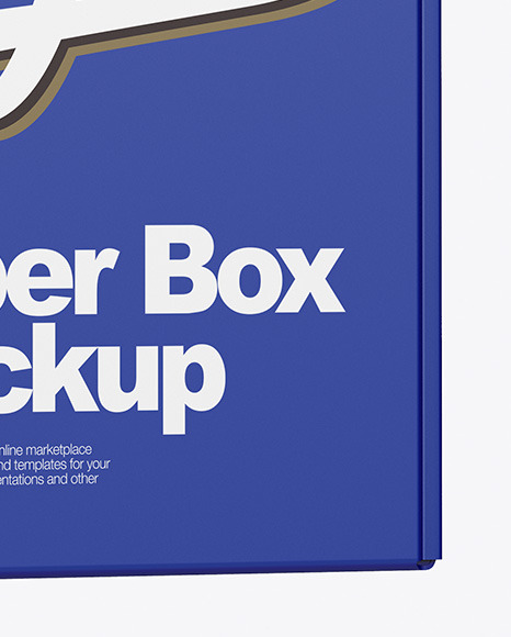 Paper Box Mockup PSD #1