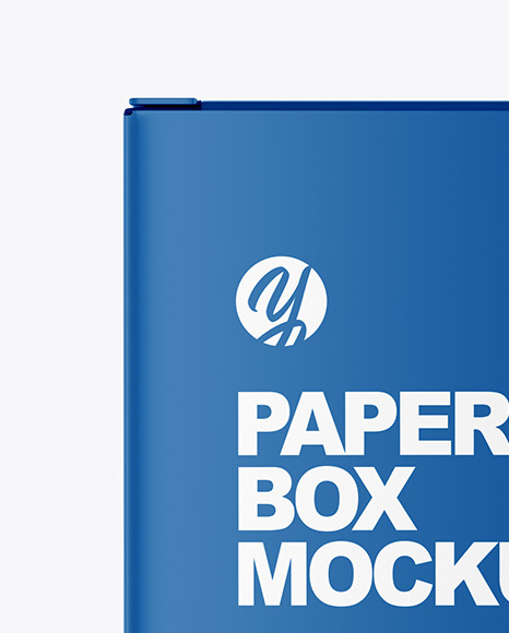 Paper Box Mockup PSD #2