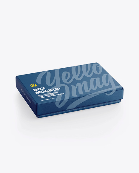 Download Textured Gift Box Mockup In Box Mockups On Yellow Images Object Mockups PSD Mockup Templates