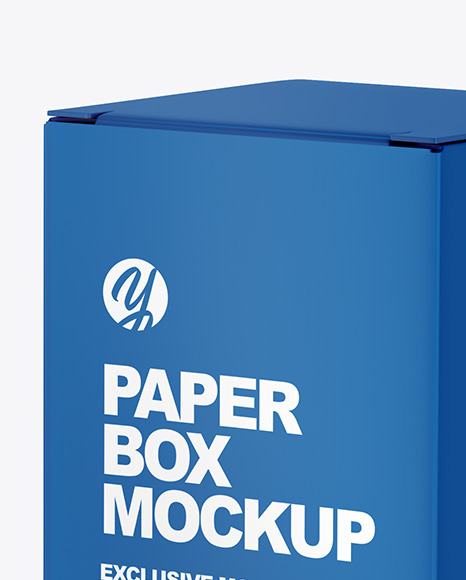 Opened Box Mockup PSD #1