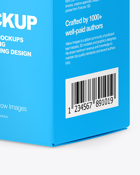 Opened Box Mockup PSD #6