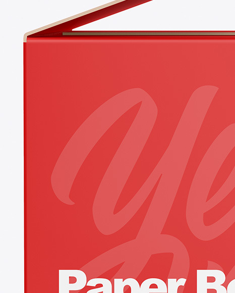 Paper Box Mockup PSD #2