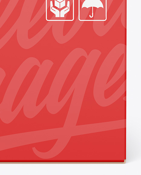 Paper Box Mockup PSD #1