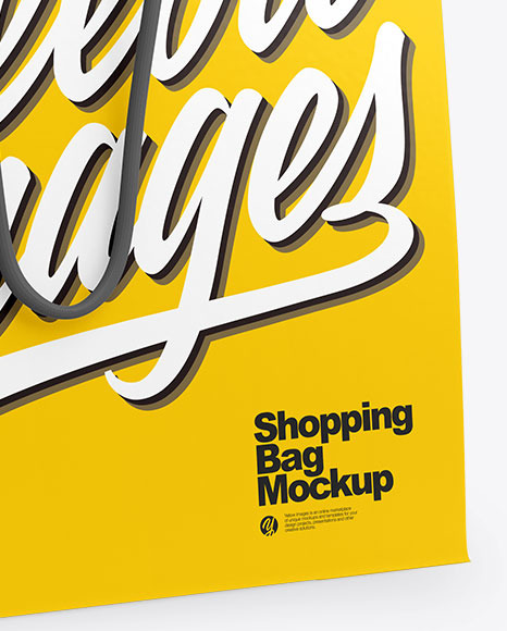 Bag Mockup   Half Side View PSD #1