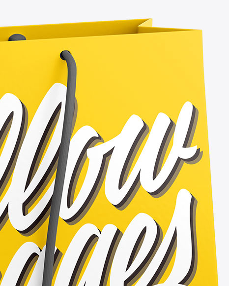 Bag Mockup   Half Side View PSD #6