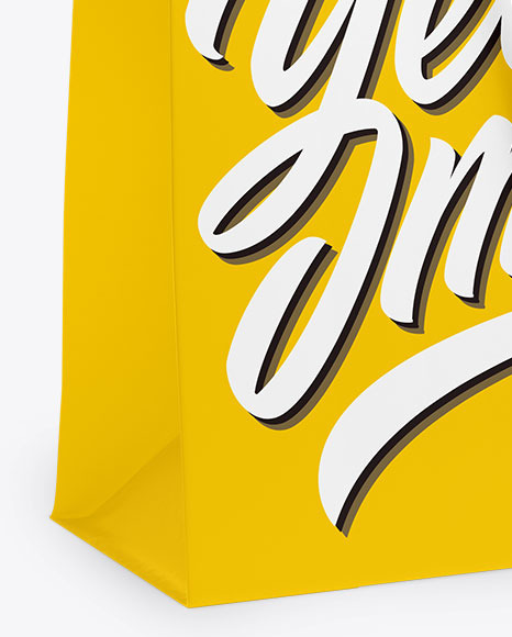 Bag Mockup   Half Side View PSD #7