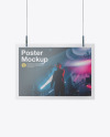 Glossy A3 Poster Mockup