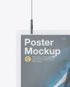 Glossy A3 Poster Mockup