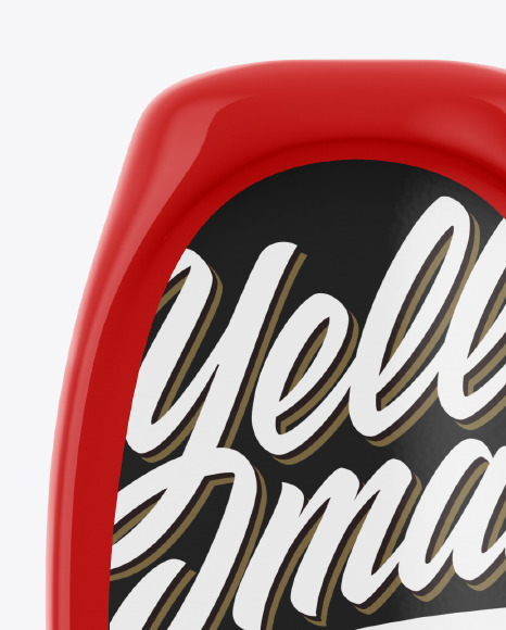 Glossy Sauce Bottle Mockup PSD #1