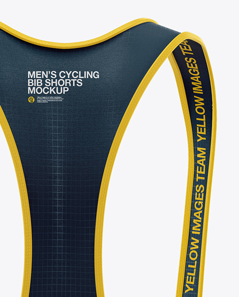 Download Men S Cycling Bib Shorts Mockup In Apparel Mockups On Yellow Images Object Mockups