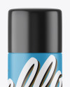 Matte Spray Bottle w/ Glossy Cap Mockup