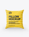 Square Pillow Mockup
