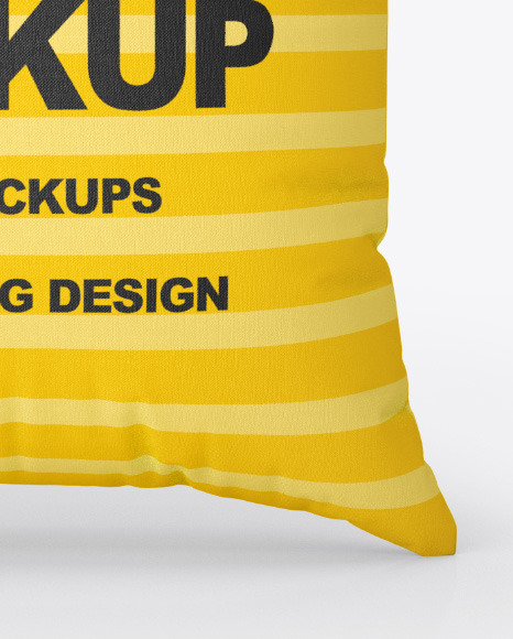 Square Pillow Mockup