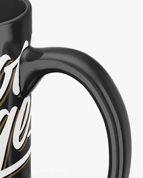 Glossy Mug Mockup PSD #1