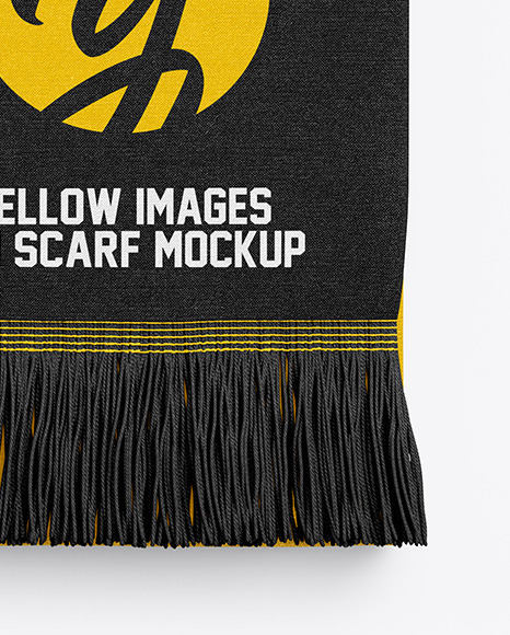 Fan Scarf Mockup PSD #2