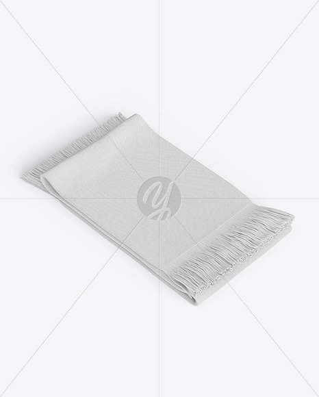 Download Fan Scarf Mockup In Apparel Mockups On Yellow Images Object Mockups