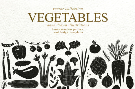 Vegetables Vector Collection