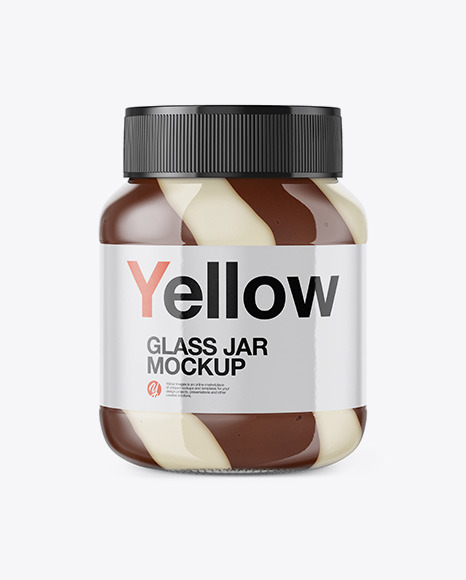 Download Glass Jar With Mixed Spread Mockup Front View In Jar Mockups On Yellow Images Object Mockups Yellowimages Mockups