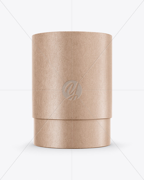 Download Kraft Paper Tube Mockup In Tube Mockups On Yellow Images Object Mockups Yellowimages Mockups