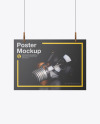 Textured A3 Poster Mockup