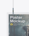 Textured A3 Poster Mockup