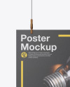 Textured A3 Poster Mockup