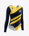 Download Gymnastics Leotard Mockup In Apparel Mockups On Yellow Images Object Mockups