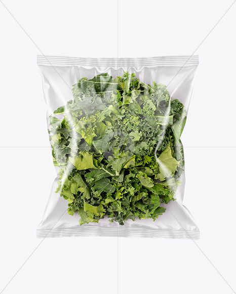 Download Plastic Bag With Salad Kit Mockup In Bag Sack Mockups On Yellow Images Object Mockups