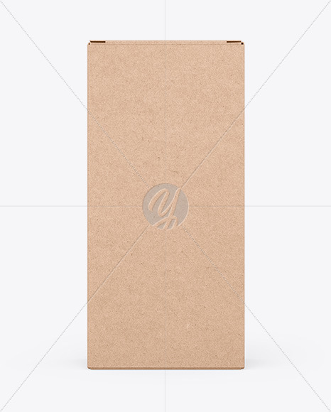 Kraft Box Mockup PSD #1