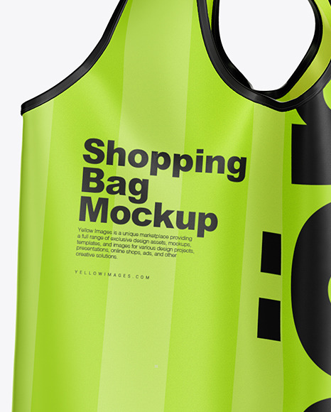 Download Shopping Bag Mockup In Bag Sack Mockups On Yellow Images Object Mockups