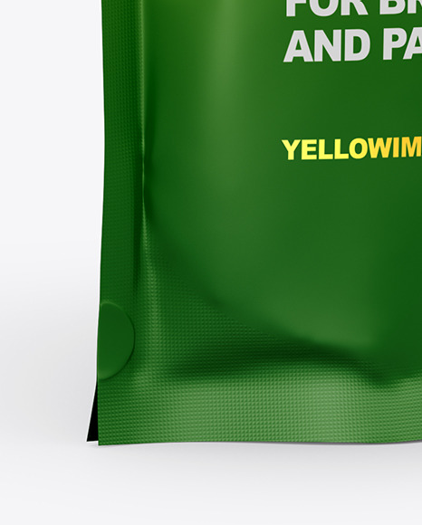 Matte Stand Up Pouch Mockup PSD #2