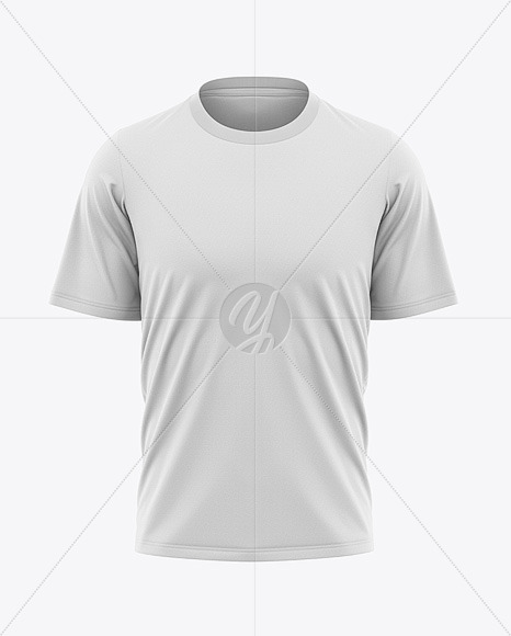 Download Men's Loose-Fit T-shirt Mockup - Front View in Apparel ...