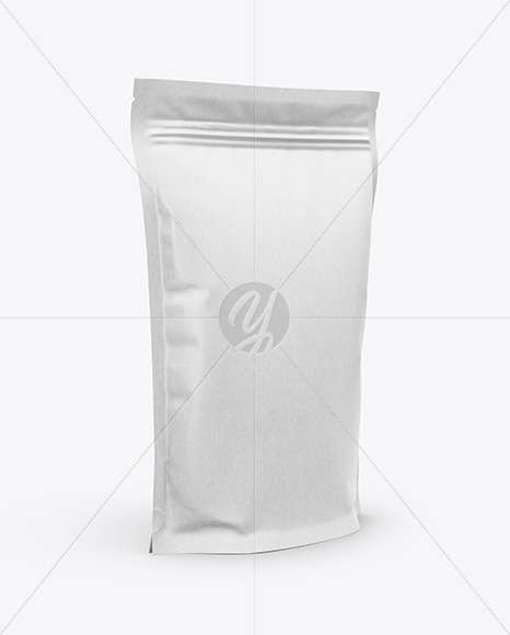 Download Kraft Stand Up Pouch Mockup In Pouch Mockups On Yellow Images Object Mockups