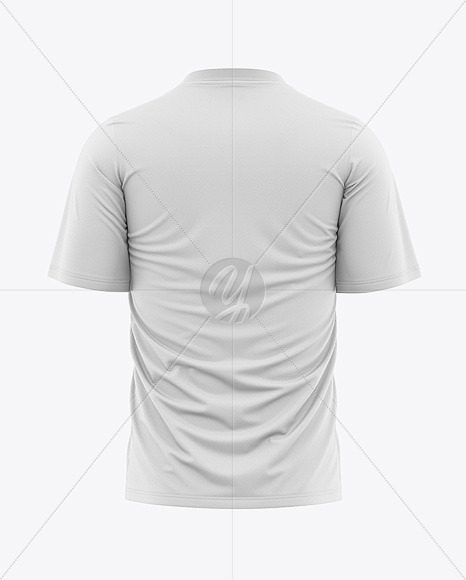 Download Men S T Shirt With Mini Eyelet Fabric Mockup In Apparel Mockups On Yellow Images Object Mockups