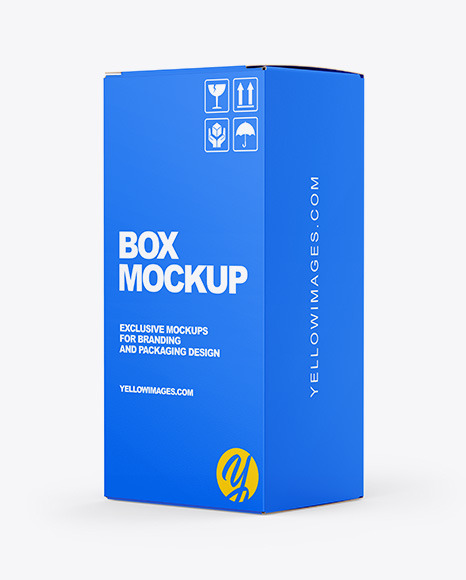 Download Paper Box Mockup In Box Mockups On Yellow Images Object Mockups PSD Mockup Templates