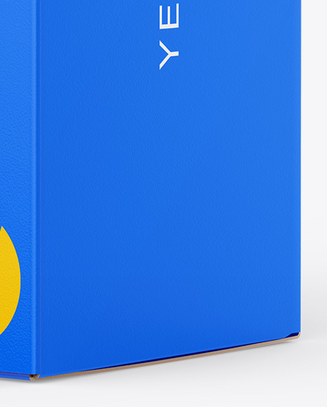 Paper Box Mockup PSD #6
