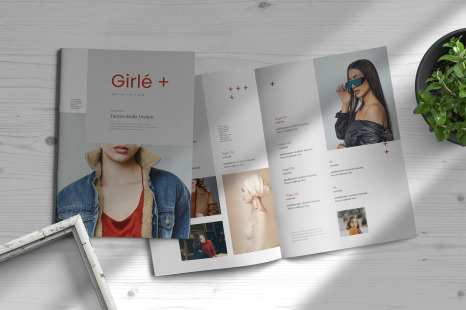 Girle | Magazine Template